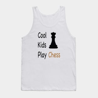 Cool Kids Play Chess Tank Top